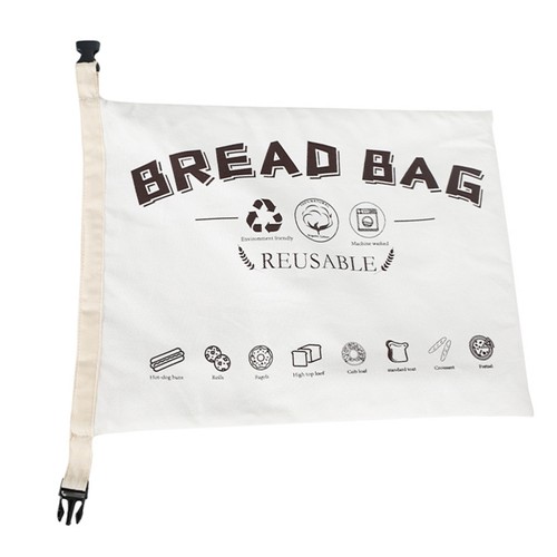 Schnalle-Brotbeutel Einkaufen Hausgemachte Brotaufbewahrungsbeutel