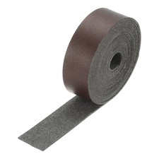 Flat Leather Strip, 3/4 Inch Wide 79 Inch Long , for DIY Craft -Brown