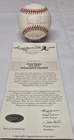Ernie Banks Signed Auto Rawlings Official Major League Baseball CUBS COA D6