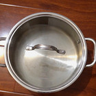 Calphalon Stainless Steel 5 Qt Stockpot w/ Lid Double Handles Model 8785 — photo 1