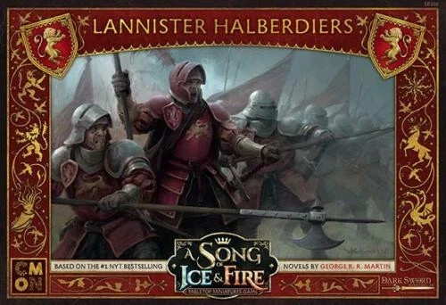 A Song of Ice - Fire Miniatures Game Lannister - Lannister Halberdiers - New 4990₽