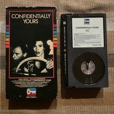 Confidentially Yours Betamax BETA NOT VHS Francois Truffaut Key Video