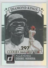 2016 Panini Donruss Diamond Kings Stat Line Career /297 Odubel Herrera #21 0w8