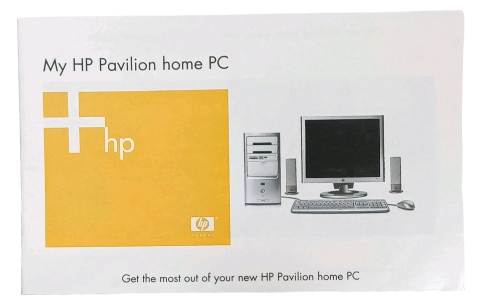 Set of 6 HP Guides for Pavilion Home PC (2005) PC Basics, Getting Started, Etc - Image 4 of 4
