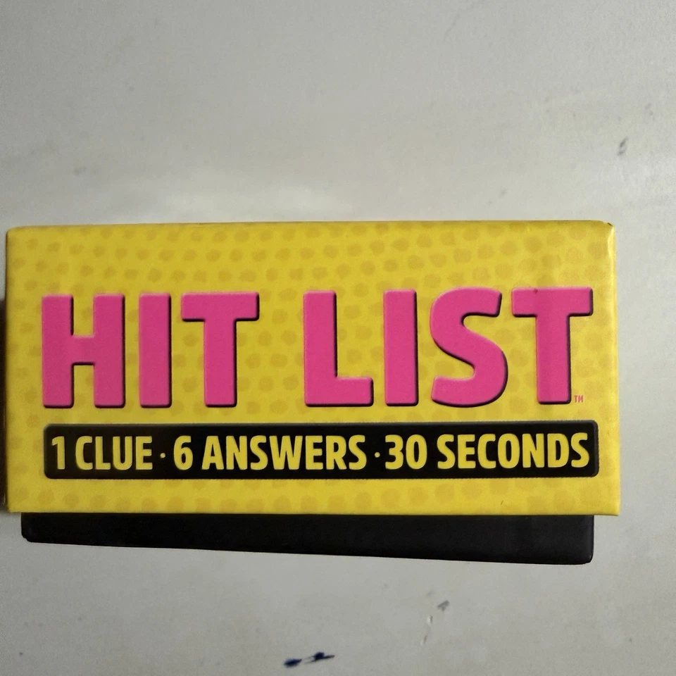 Hit List Card Game Gamewright 1 Clue 6 Answers 30 Seconds - Image 3 of 4