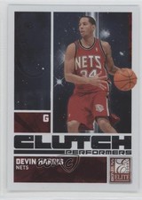 2009-10 Donruss Elite Clutch Performers Red 147/249 Devin Harris #15 2e6