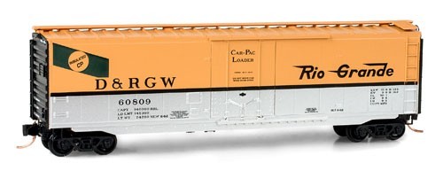 MTL MicroTrains N 03200222 - 50` Boxcar D&RGW #60809; aga NEW, ohne OVP | Zustand: Gebraucht