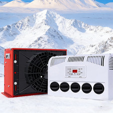 Universal Air Conditioner Split Ac 12v 11000 Btu For Car Cab Rv Bus Semi Trucks