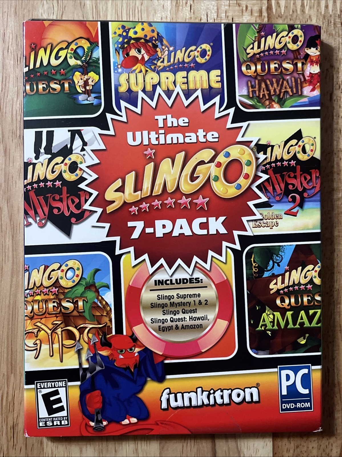 The Ultimate SLINGO 7-PACK Collection ~ 2013 Encore Software for Windows PC~NEW!