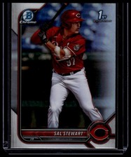 2022 Bowman Draft #BDC-122 Sal Stewart Chrome Refractor