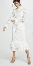 NWT Zimmermann White Lace Mermaid Maxi Dress – Size AU1