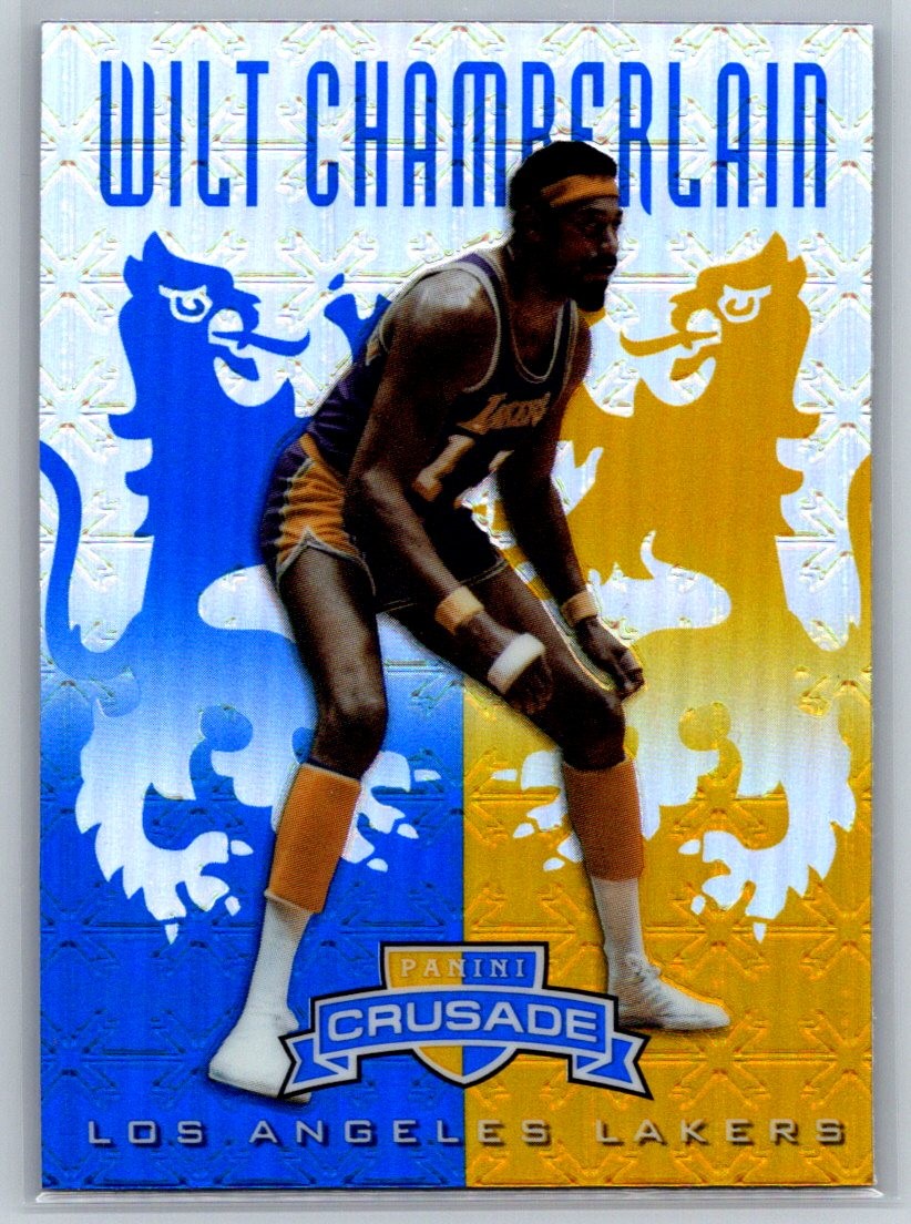 2012-13 Panini Crusade #90 Wilt Chamberlain Crusade Blue