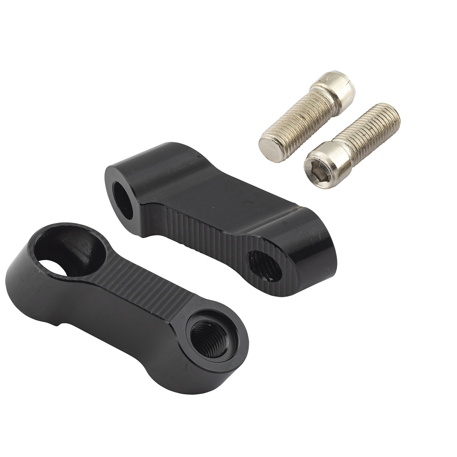 2PCS Mirror Extension M10 Adapter Universal Riser Mount Motorcycle Scooter
