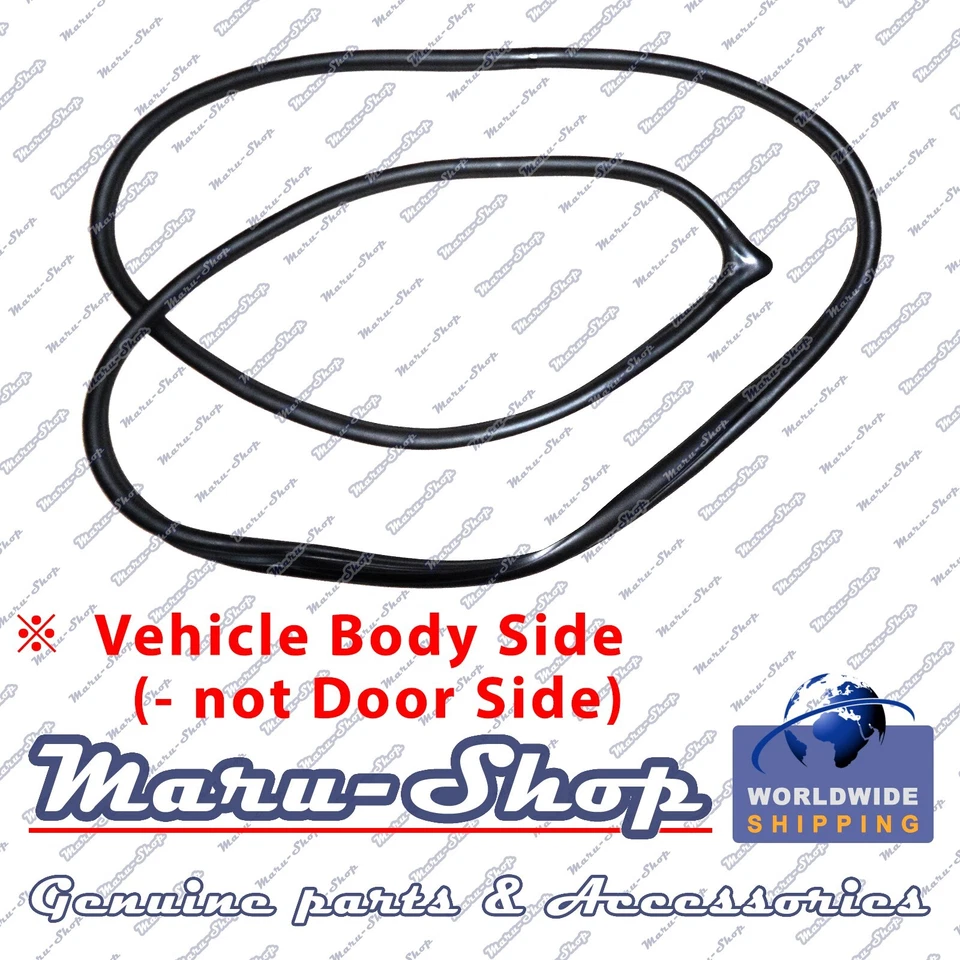 Sello de goma para puerta lateral de carrocería FR/LH para 06~11 Kia Rio/Rio5 Foto 2 de 2