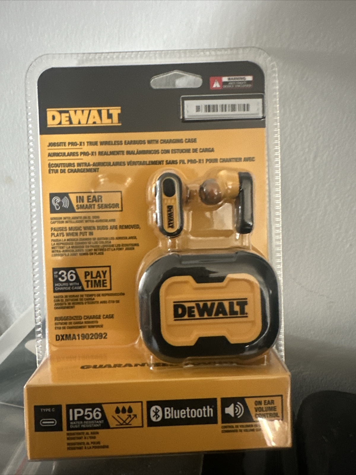 DeWALT ProX1 Jobsite Wireless Earbuds With Charging Case DXMA1902092 🔥NEW🔥 826341045872 eBay