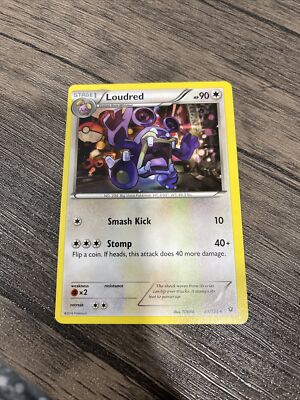 loudred pokemon card value Loudred - 81/124 - Uncommon Pokemon XY - Fates Collide