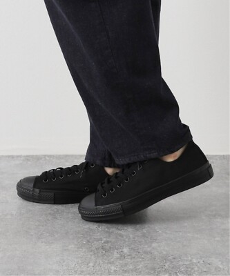 Converse Canvas All Star J OX Black Monochrome Lo Made in Japan US