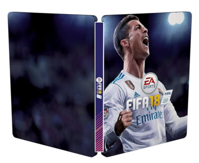 PS4 / Sony Playstation 4 - FIFA 18 DE mit OVP / Steelbook