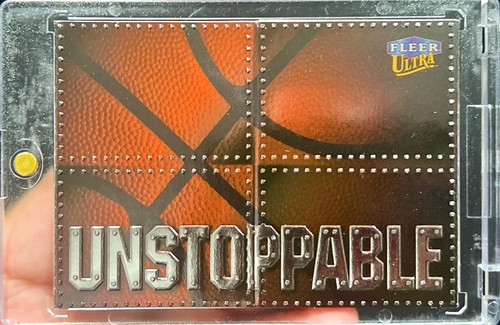 1998-99 Ultra Michael Jordan Unstoppable Insert Card #1 - FREE COMBINE