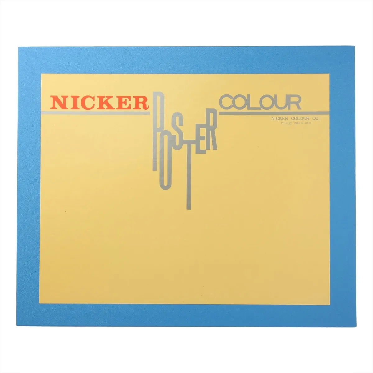 Knicker PC40ML18N Watercolor Paint Poster Color, 18 Color Set, 1.4 fl oz (40 ml)