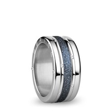 BERING Anello Combinabile Donna In Acciaio Inox - Maglia Milanese - Sistema Twist & Change - 551-10-72