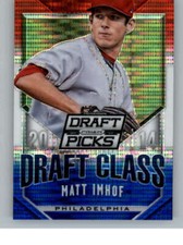 2014 Draft Class Prizms Red White and Blue #45 Matt Imhof (ref 141178)