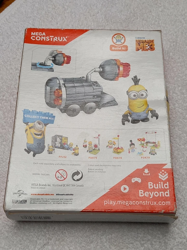 Автомобиль миньона ГРУ MEGA Construx Despicable Me 69 шт. FDX76 - Изображение 2 из 4