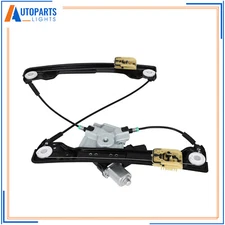 Front Left For 2010-2016 Buick LaCrosse Sedan Power Window Regulator & Motor
