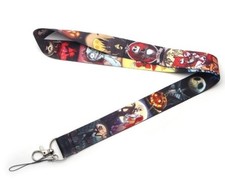 Nightmare Before Christmas Character Repeat LANYARD W/ Keychain