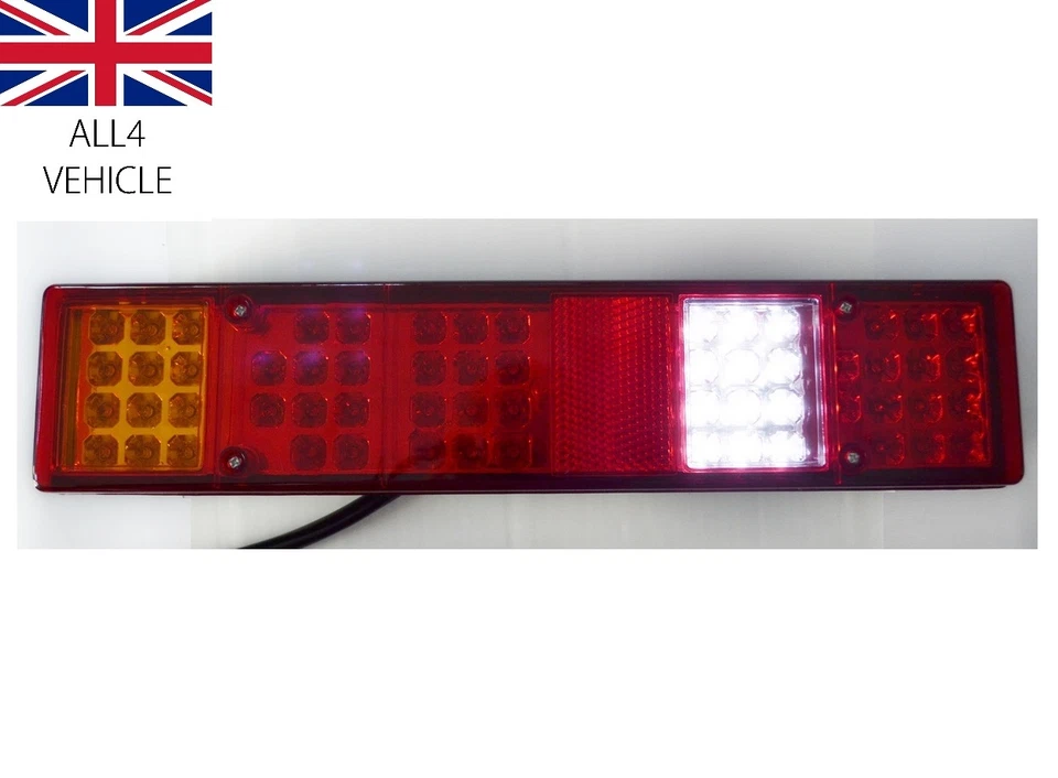 Luces Traseras LED 2X24V Para Remolque Camión Ford DAF MAN Renault Scania Volvo - Imagen 3 de 4
