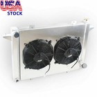3 Row Radiator+Fan for 1989 90-1993 Dodge D250/D350/W250/W350 Base /5.9L Cummins