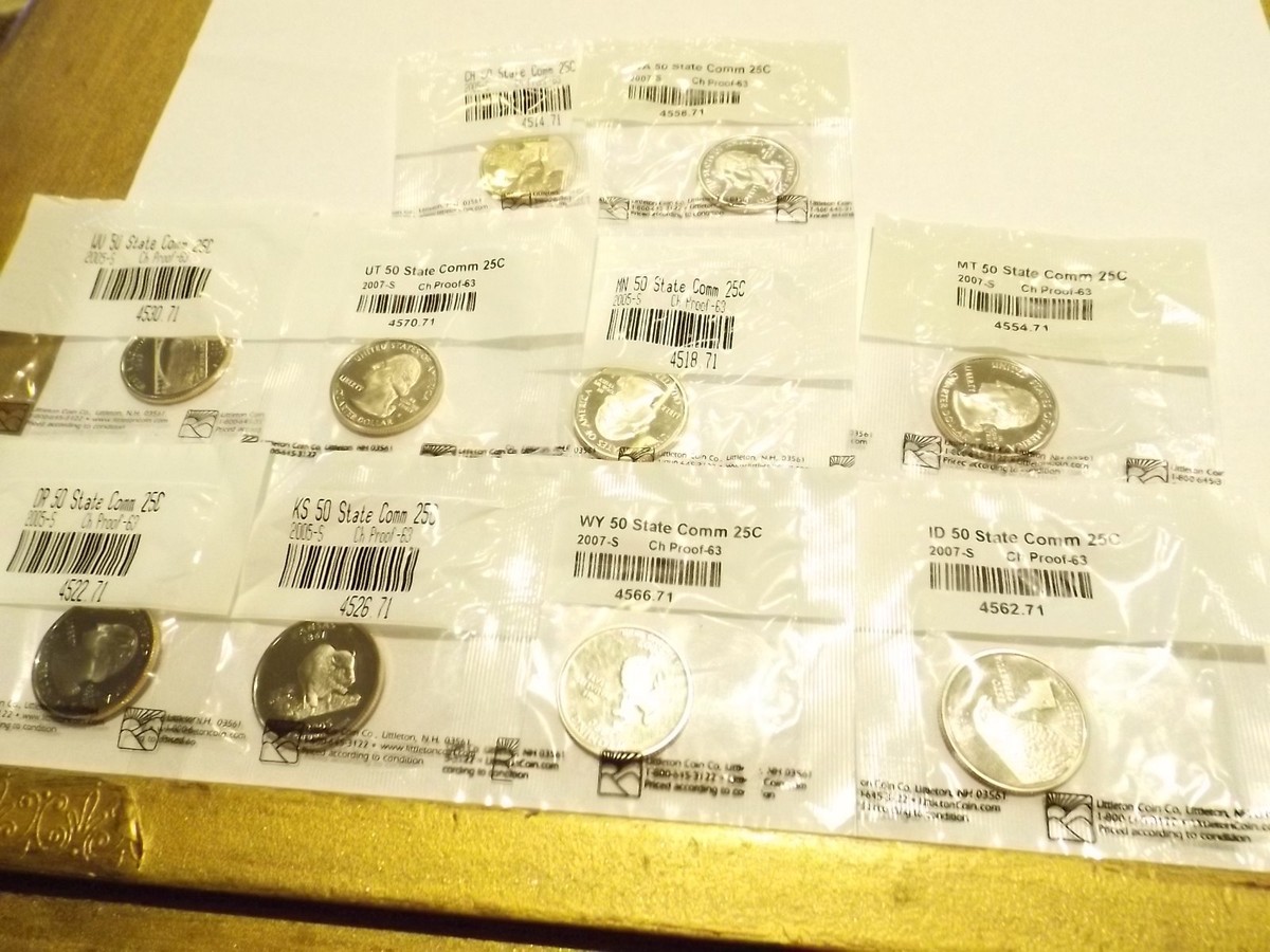 2005 Washington Quarter- grouping in packages ,10 coins | eBay