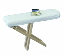  Miniature Dollhouse Ironing Board With Iron 1:12 Scale New
