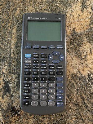 1999 Texas Instruments TI-82 Graphing Calculator - Made In Taiwan