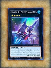 Yugioh Number 101: Silent Honor ARK WIRA-EN047 Super Rare 1st Ed NM