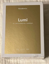 LUMI IPL Hair Removal Handset - RoseSkinCo. -White Gold - GENUINE New Sealed