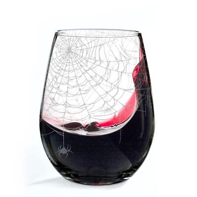 SPIDERWEBS Wine Glass