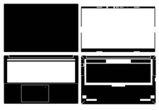 Carbon Vinyl Sticker Skin Cover for ASUS Vivobook Pro 15 OLED 15.6" Laptop Decal