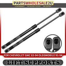 2x Back Glass Lift Supports Shocks for Chevrolet S10 Blazer GMC Jimmy Oldsmobile
