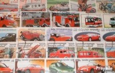 Motives Timbres 500 différents voiture et véhicules à moteur Timbres