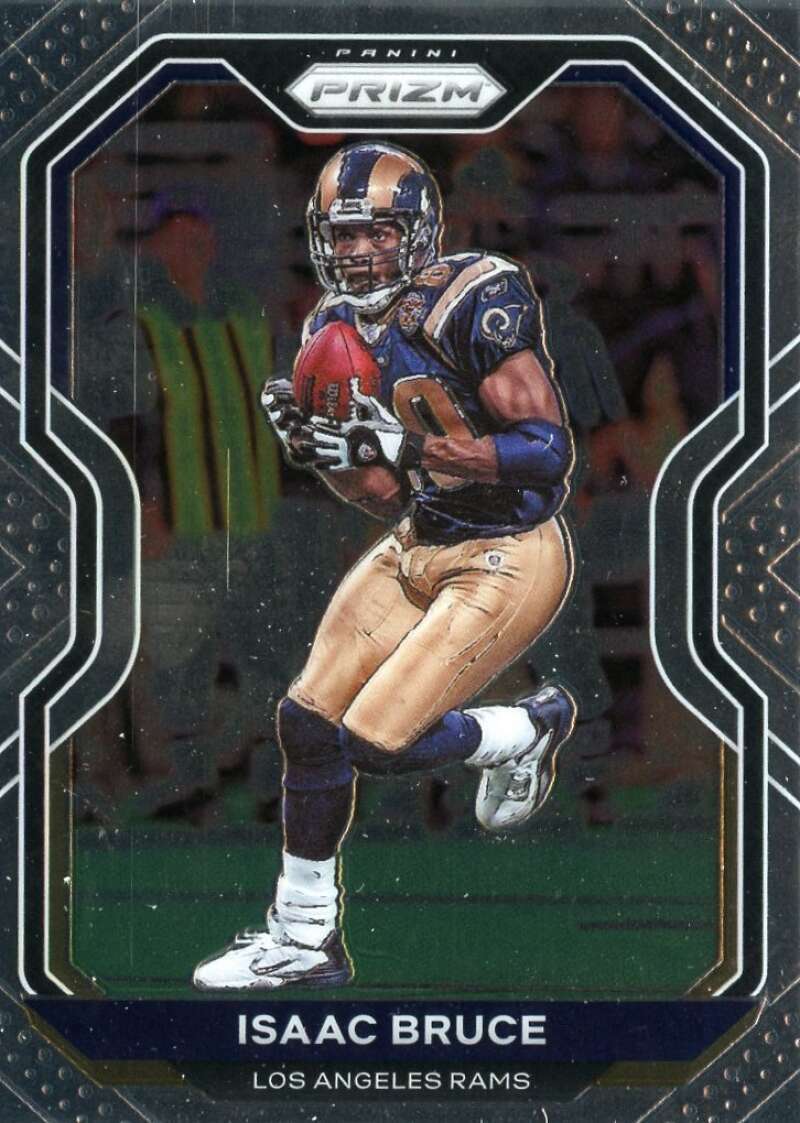 2020 Panini Prizm #280 Isaac Bruce Los Angeles Rams - Nice Card!