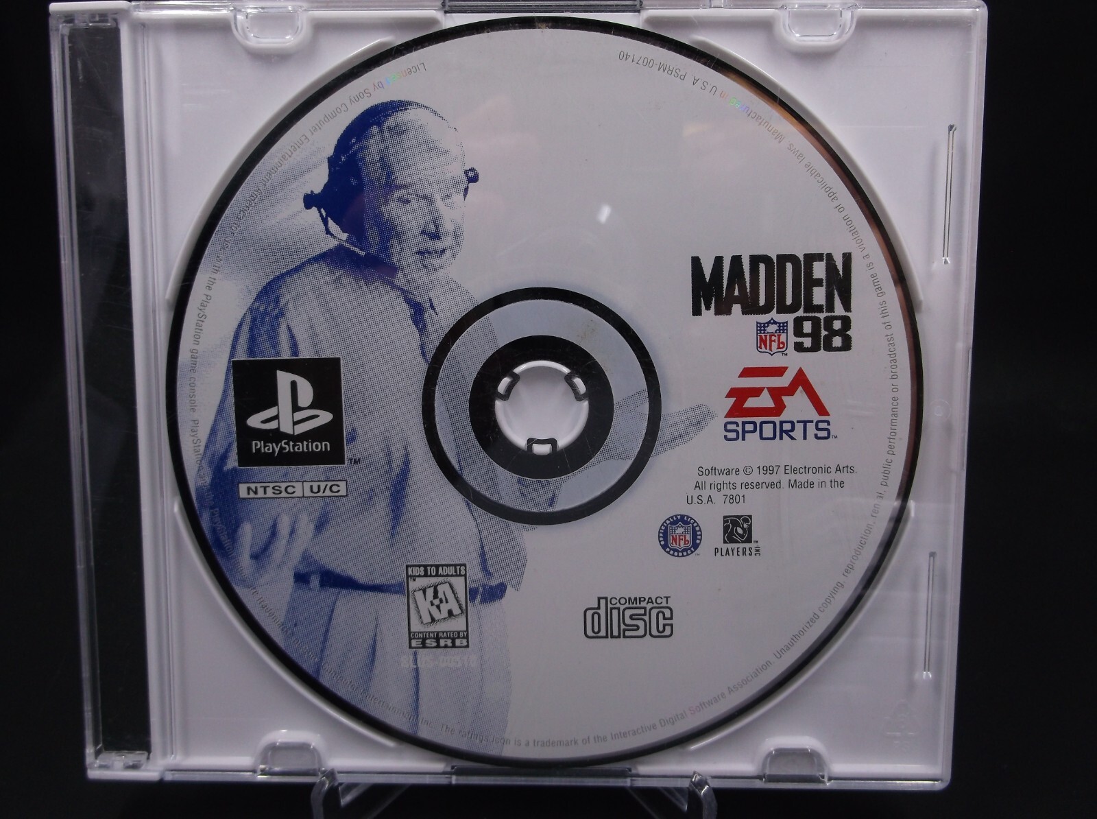 PlayStation PS1 EA Sports Madden 98 DISC ONLY | eBay