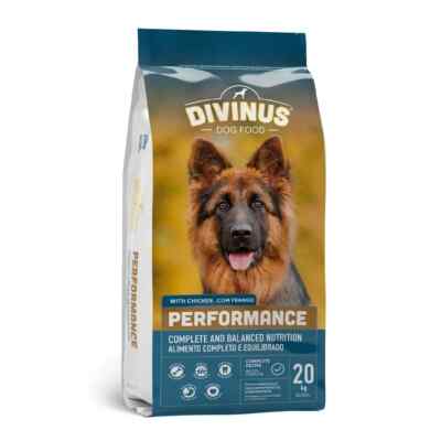 20 kg DIVINUS Performance Hundefutter fr Deutsche Schferhunde und aktive  Hunde | eBay.de
