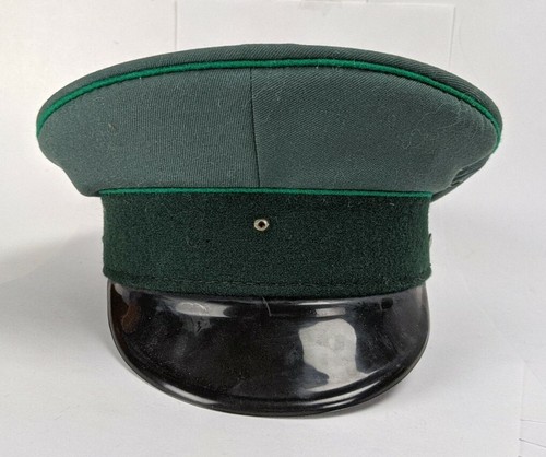 West German Police Green Visor Cap 