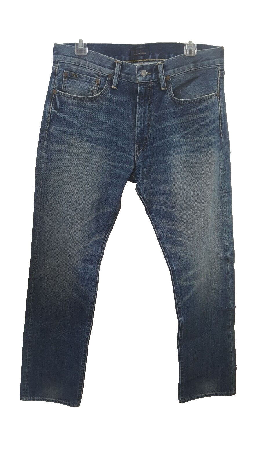 Polo Ralph Lauren Мужское Varick Slim Прямое, средняя стирка, 32 X 32