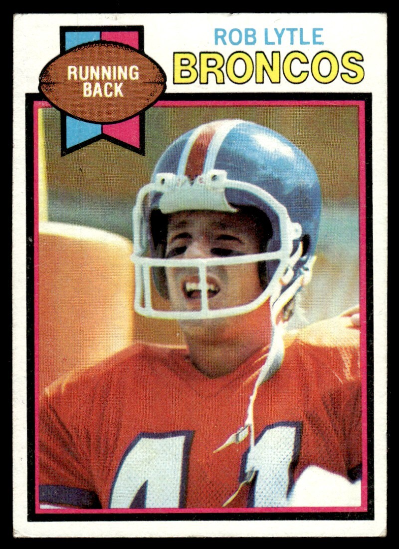 1979 Topps Rob Lytle Denver Broncos #384
