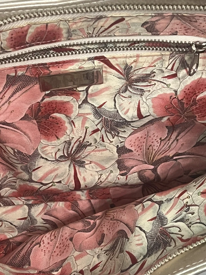 Lauren Merkin золото металлический кожаный чехол Дамская сумка! - Изображение 3 из 4