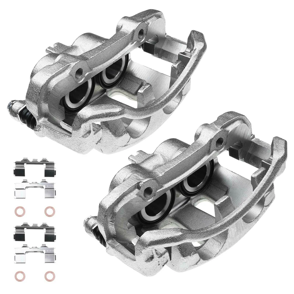 Pinza de freno de disco delantera derecha y derecha con soporte para camioneta Nissan D21 87-94 Pathfinder Foto 2 de 4