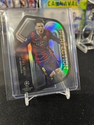 Lionel Messi PERFECTION #P-1 Die-Cut CASE HIT Barcelona FC SP 2022-23 Topps UEFA