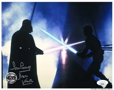 RIP- Star Wars Official Pix- Dave Prowse, Darth Vader signed 8x10 photo JSA COA